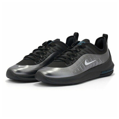 Nike Air Max Axis Premium Men's Sneakers — Black/Metallic Grey Mesh Low-Top