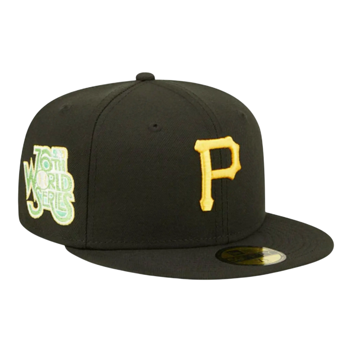 New Era 59Fifty Pittsburgh Pirates Citrus Pop Fitted Hat Black/Green – product view 1