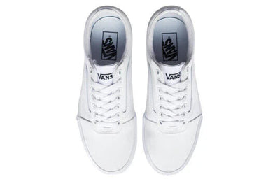 Vans Ward Men's Sneakers — True White Canvas Low-Top