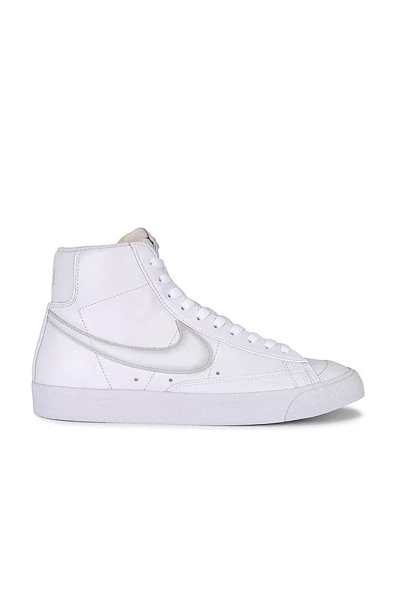 Nike Blazer Mid '77 Vintage Men's Sneakers — White/Photon Dust Leather Mid-Top