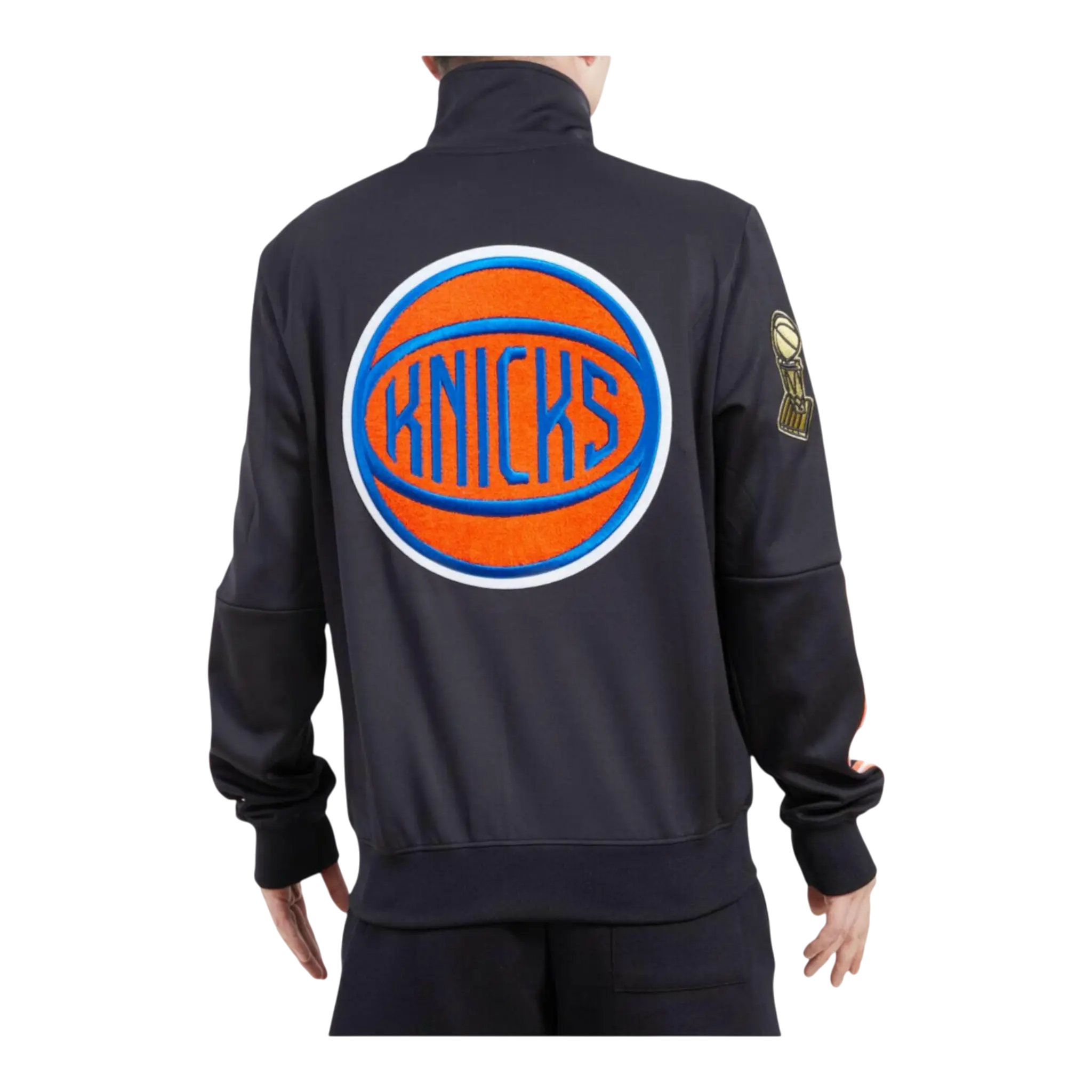 Pro Standard New York Knicks Home Town Men Track Jacket Black