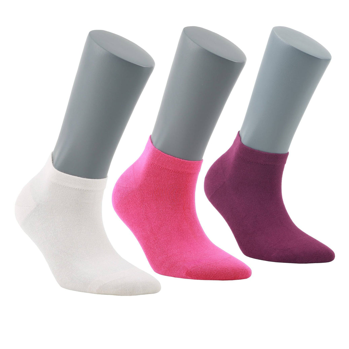 Women’s Bamboo Ankle Socks 12-Pack, Garden Mix