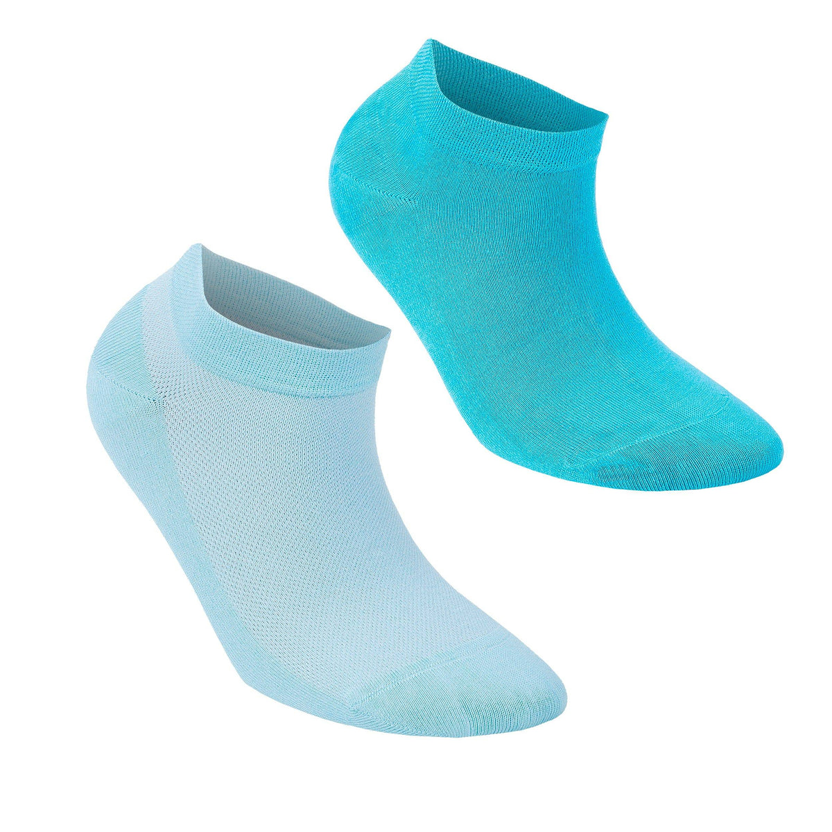 Women’s Bamboo Ankle Socks 8-Pack Gift Box, Ocean Blues