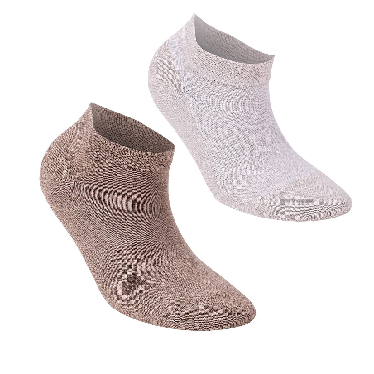 Women’s Bamboo Ankle Socks 8-Pack Gift Box, Warm Neutrals