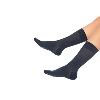 Crew Socks 6-Pack, Solid Dark Tones