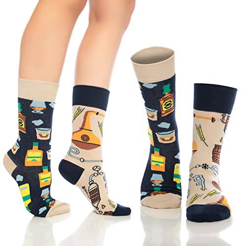 Fun Crew Socks 6-Pack, Mouse Print