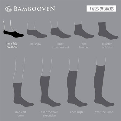 Women’s Bamboo No-Show Socks 6-Pack, White, Pink & Black