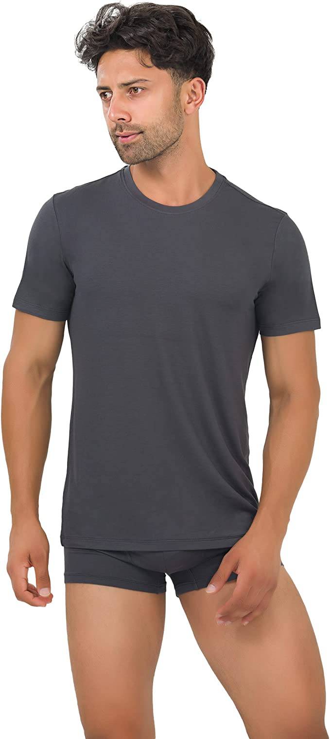 Men’s Bamboo Crew Neck Undershirts 3-Pack – product view 20