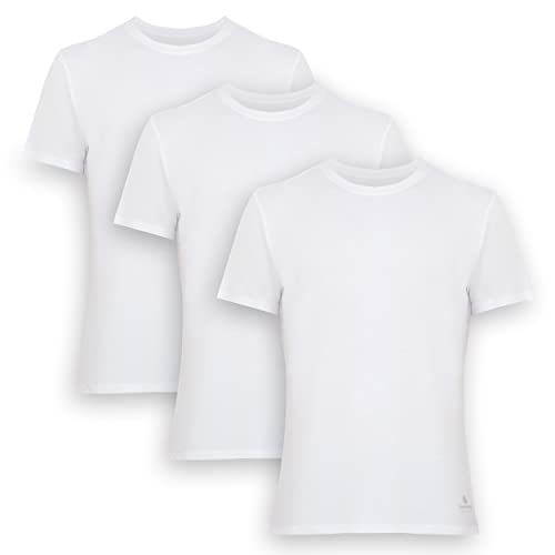 Men’s Bamboo Crew Neck Undershirts 3-Pack