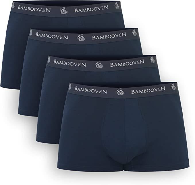 Men’s Bamboo Trunks with Pouch 4-Pack – product view 15
