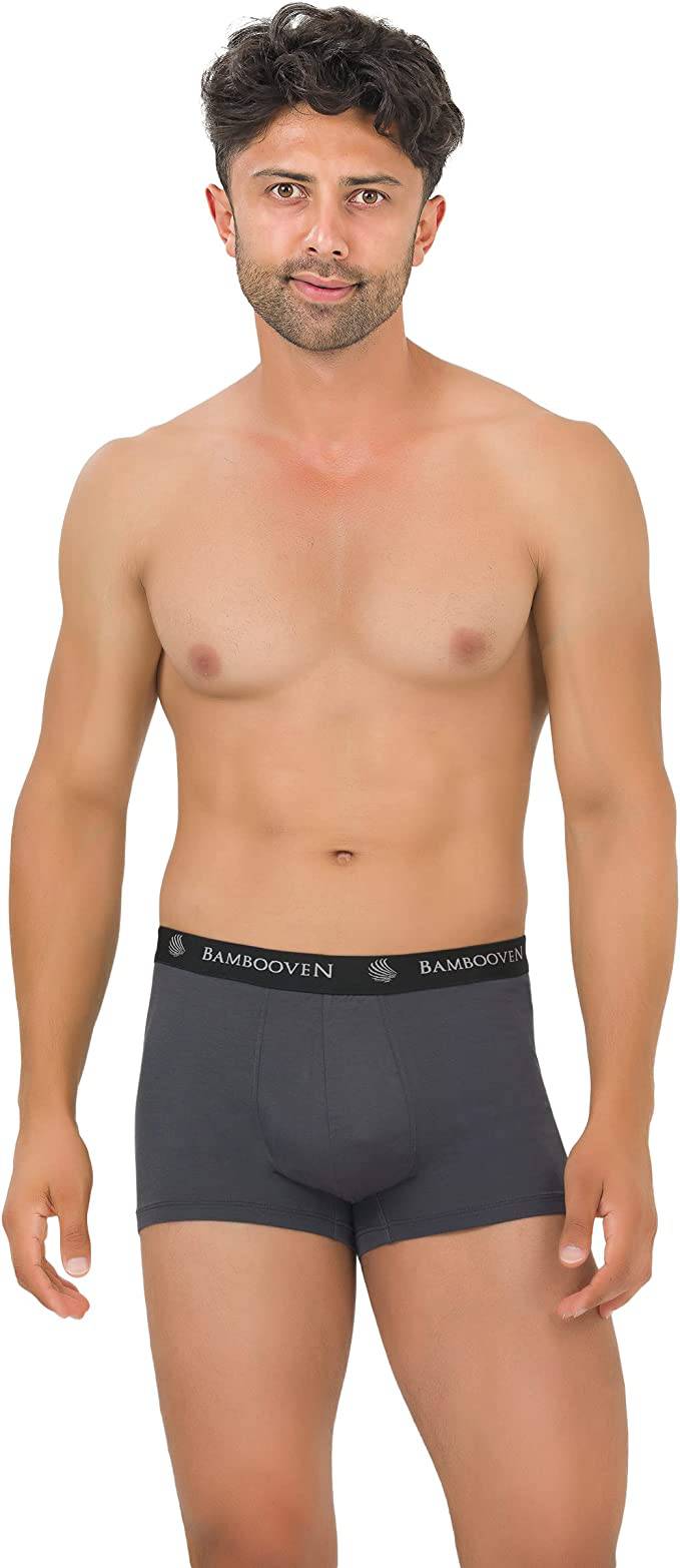 Men’s Bamboo Trunks with Pouch 4-Pack – product view 11