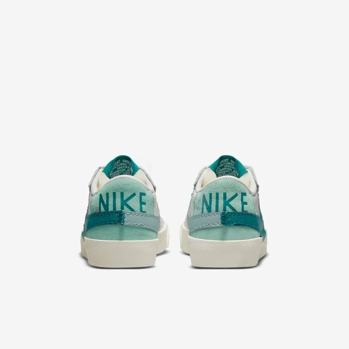 Nike Blazer Low '77 Jumbo Women's Sneakers — Summit White Leather Low-Top