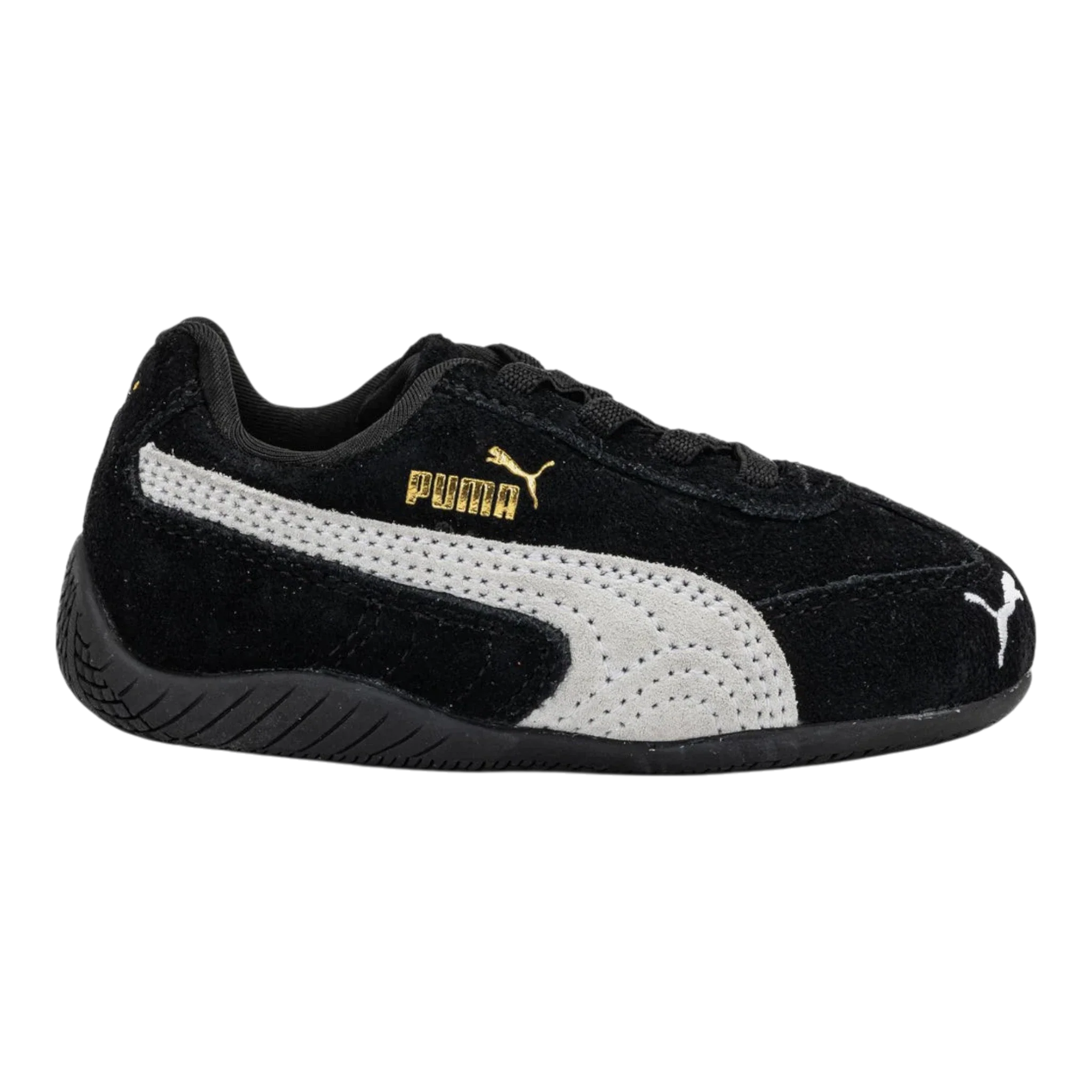 PUMA Speedcat OG Toddlers' (TD) Easy-On Sneakers — Black Suede