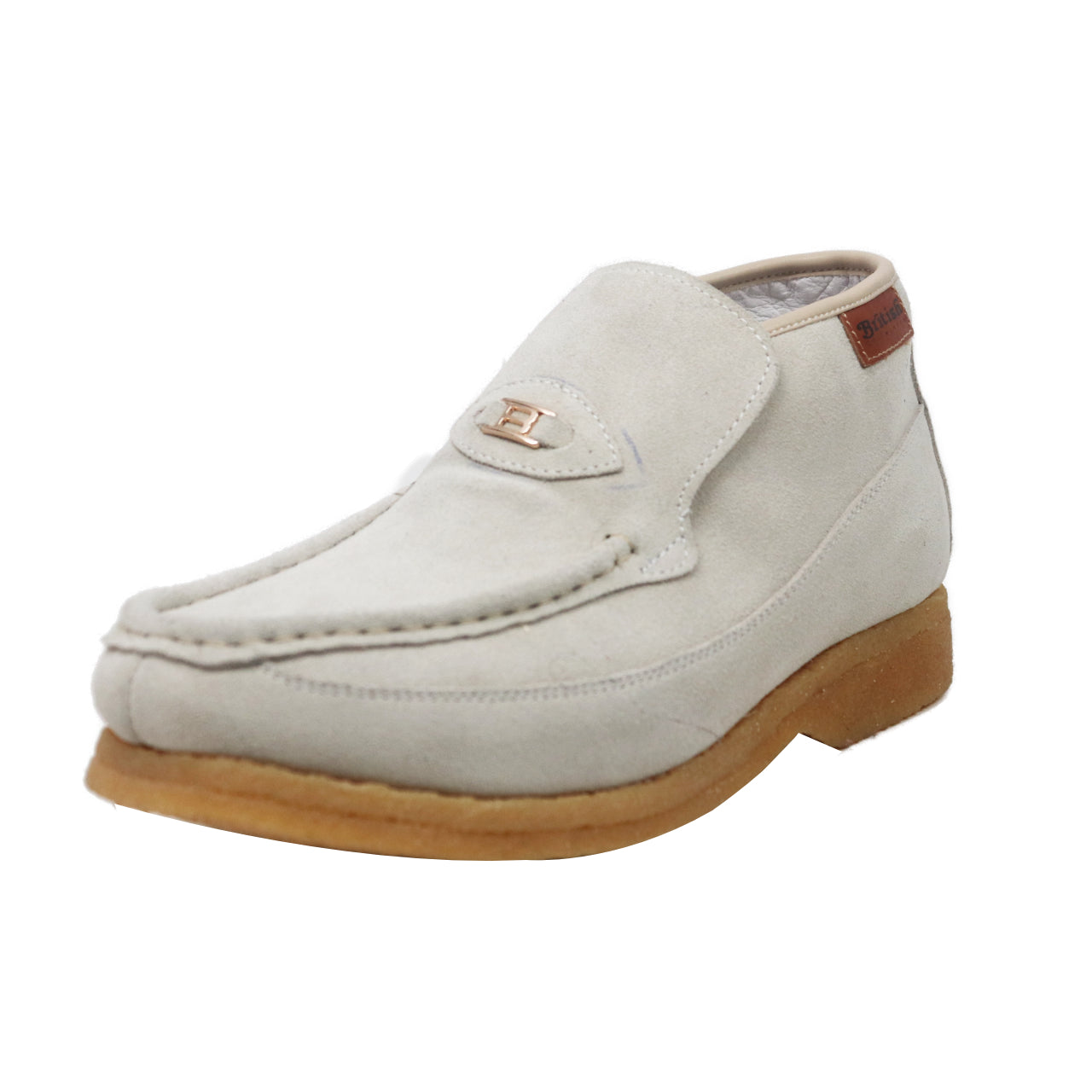 British Walkers White Affair Men's All White Leather Shoes view 2