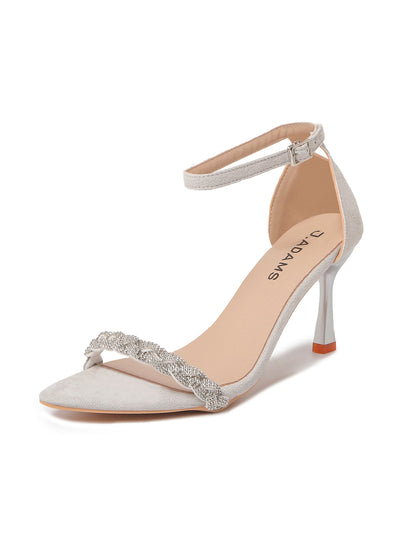 Bella | Light Grey Suede