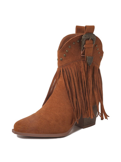 Belle | Camel Suede