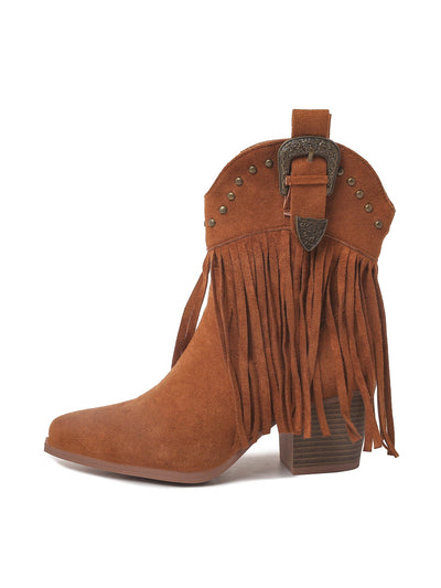 Belle | Camel Suede