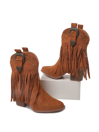 Belle | Camel Suede