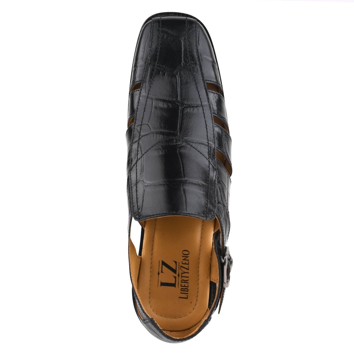Liberty Zeno Bidwill Genuine Leather Fisherman Flat Sandals