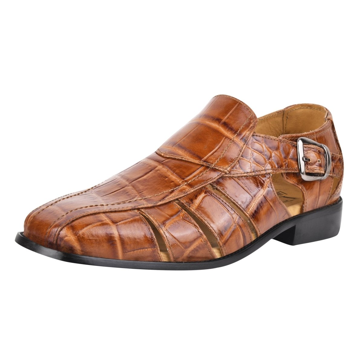 Liberty Zeno Bidwill Genuine Leather Fisherman Flat Sandals