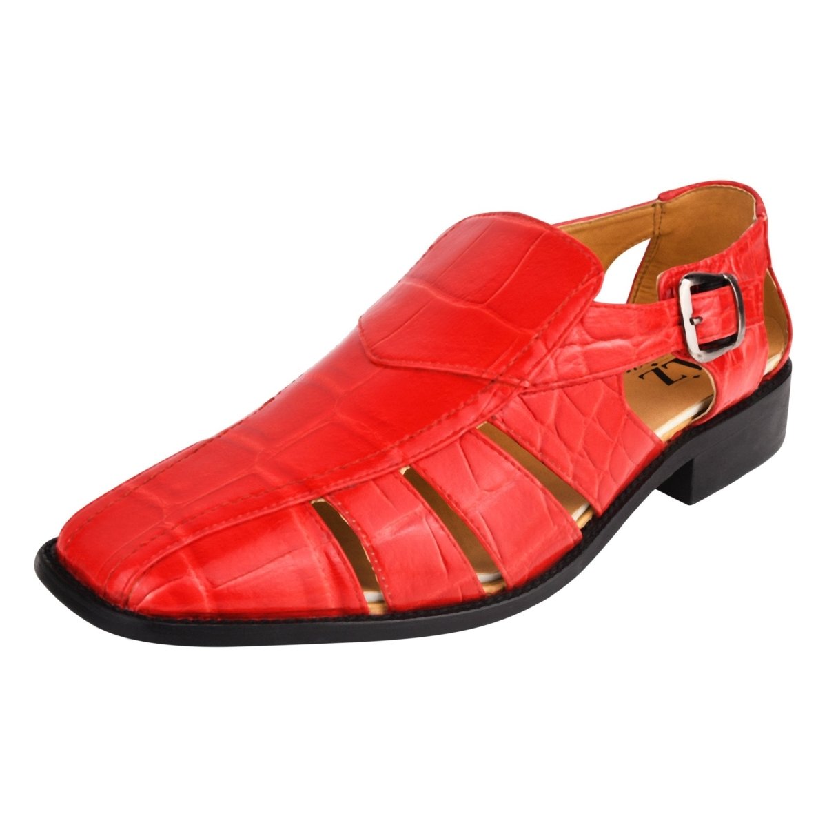 Liberty Zeno Bidwill Genuine Leather Fisherman Flat Sandals