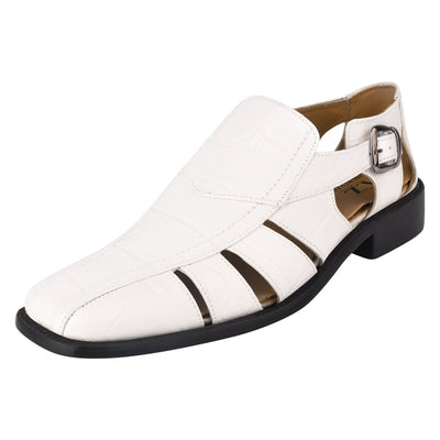 Liberty Zeno Bidwill Genuine Leather Fisherman Flat Sandals