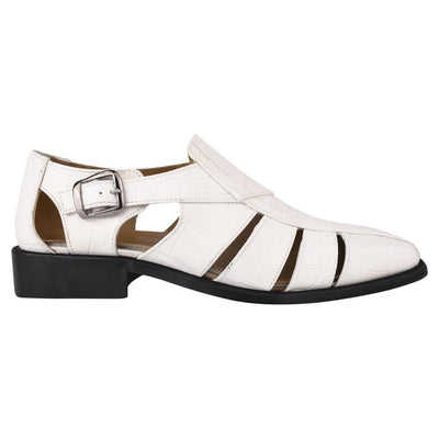 Liberty Zeno Bidwill Genuine Leather Fisherman Flat Sandals