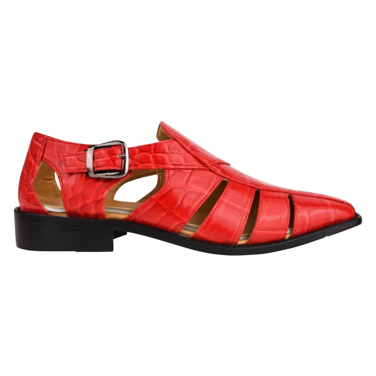 Liberty Zeno Bidwill Genuine Leather Fisherman Flat Sandals
