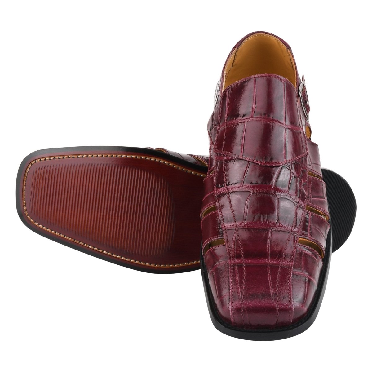 Liberty Zeno Bidwill Genuine Leather Fisherman Flat Sandals