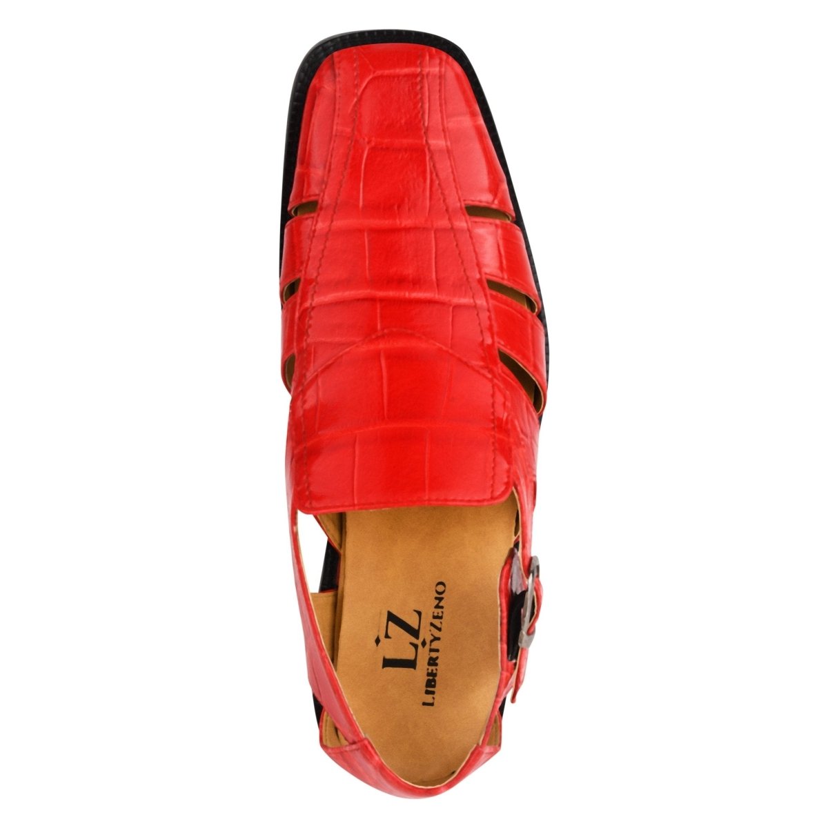 Liberty Zeno Bidwill Genuine Leather Fisherman Flat Sandals