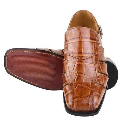 Liberty Zeno Bidwill Genuine Leather Fisherman Flat Sandals