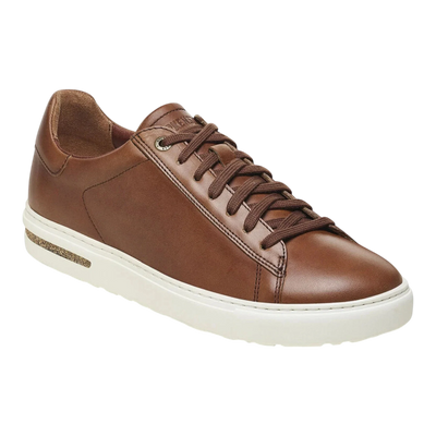Birkenstock Bend Low Unisex Sneakers — Cognac Leather – Front View