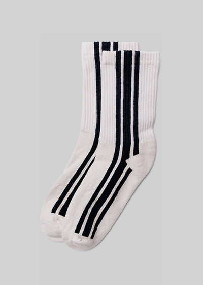 American Trench The Vertical Stripe Socks front view