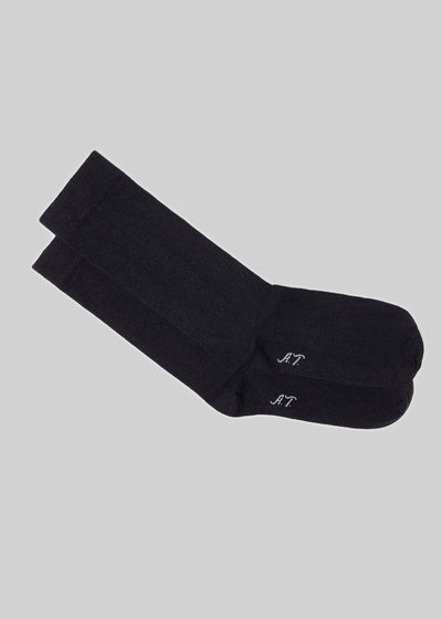 American Trench Foundation Crew Socks – USA Made Cotton Everyday Crew Socks front view