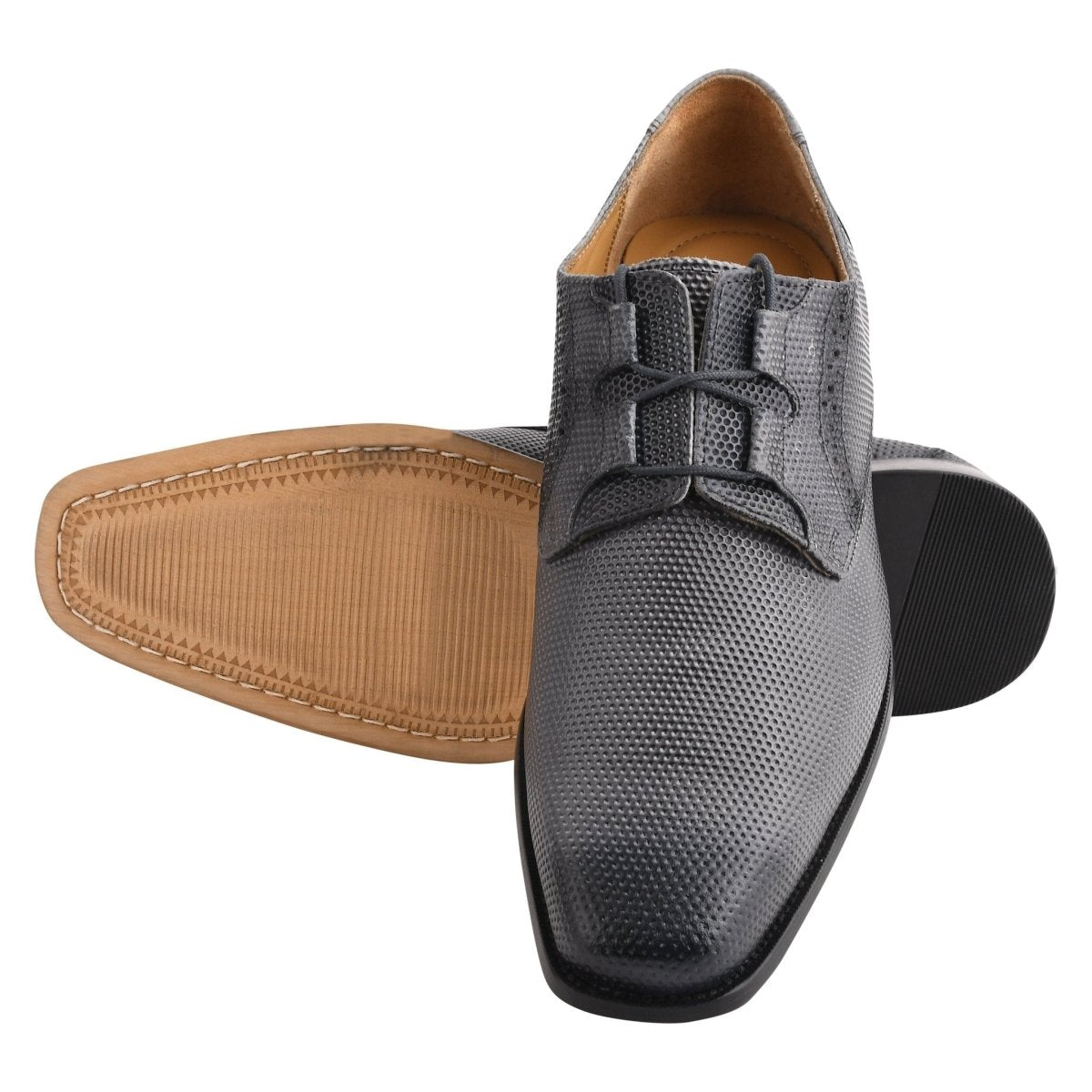 Liberty Zeno Blacktown Genuine Leather Oxford Style Lace - Up Dress Shoes For Men