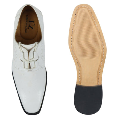 Liberty Zeno Blacktown Genuine Leather Oxford Style Lace - Up Dress Shoes For Men