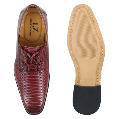 Liberty Zeno Blacktown Genuine Leather Oxford Style Lace - Up Dress Shoes For Men