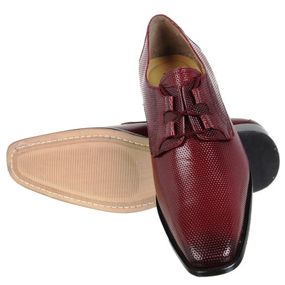 Liberty Zeno Blacktown Genuine Leather Oxford Style Lace - Up Dress Shoes For Men