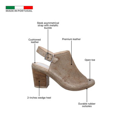 Eric Michael Bologna Wedge Sandal