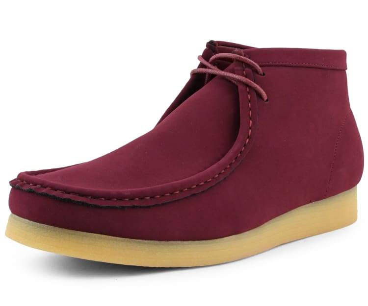 Amali Jason2 Burgundy Boots — product view 2