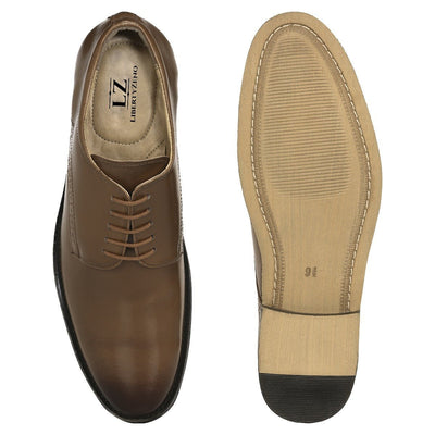 Liberty Zeno Boseman Genuine Leather Derby Style Dress Shoes For Men