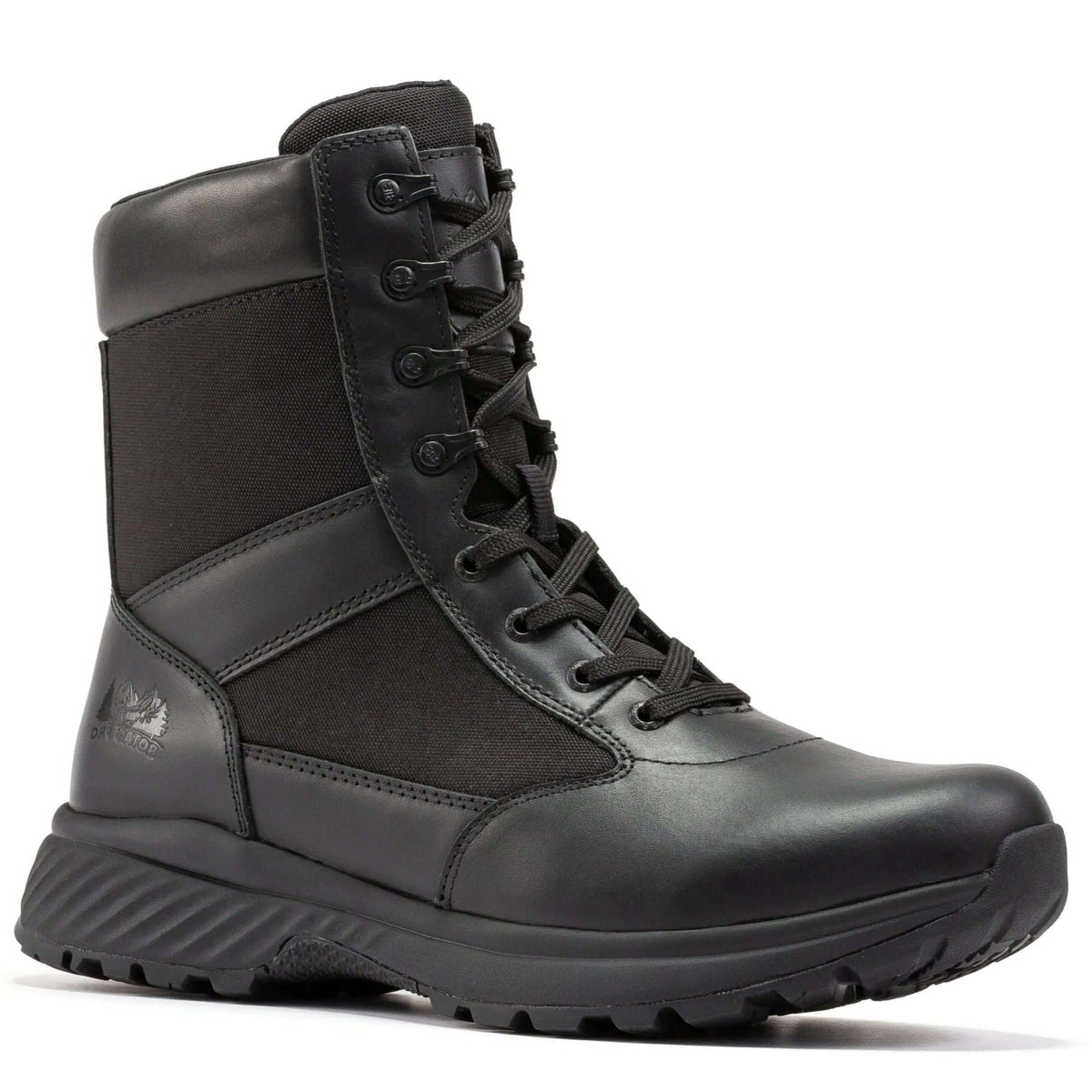 Botas Pro Black Men's 8 inch Side Zipper Military Tactical Boots BP703 – side view