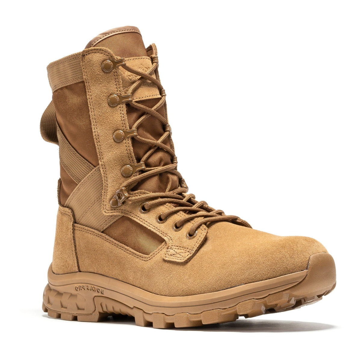 Botas Pro Sand Men's 8 inch Side Zipper Military Tactical Boots BP401 – side view