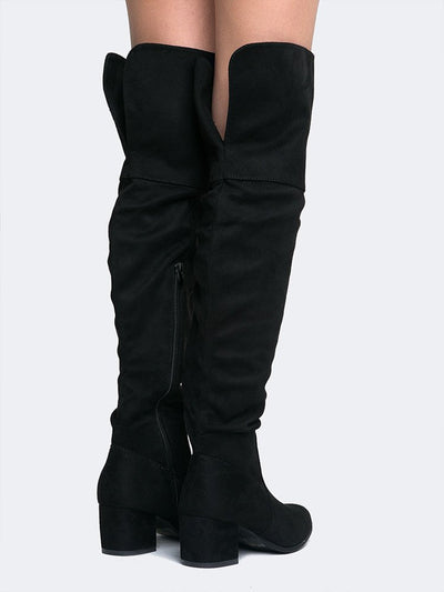 Brandy | Black Suede