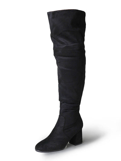 Brandy | Black Suede