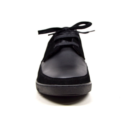 British Walkers Bristol Men's Vintage Black Leather and Suede Lace Up Shoes view 9