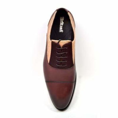 British Walkers Albert Men's Brown and Tan Leather Loafers