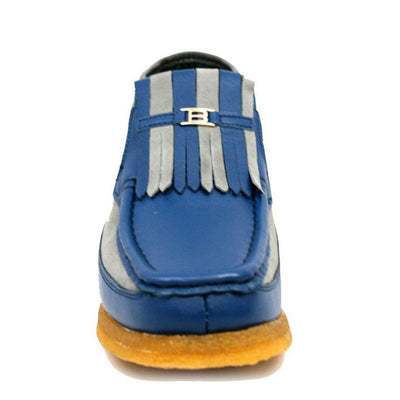 British Walkers Apollo Leather and Suede Men’s Slip On Chukka Boots