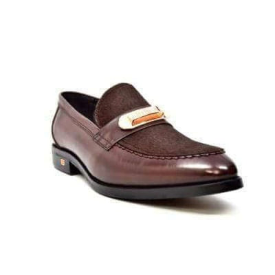 British Walkers Boss Men's Brown Leather Loafers