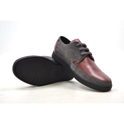 British Walkers Bristol Men's Vintage Black Leather and Suede Lace Up Shoes view 22